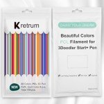 22 Color 3D Doodler Pen Refills Pack