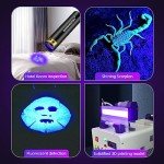 UV Black Light Mini Flashlight for Stains Detection