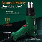 Heavy Duty Heat Gun Kit with Nozzles