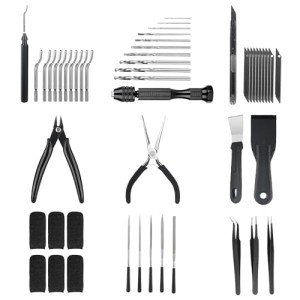 Essential 3D Printer Tools Kit - 50 Pieces