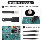 Essential 3D Printer Tools Kit - 50 Pieces