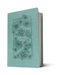 NLT Premium Thinline Bible Filament - Bouquet Teal