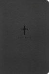 NLT Large Print Thinline Bible - Black LeatherLike