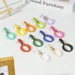 Colorful Geometric Acrylic Earrings for Women