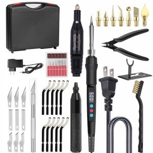 3D Print Finishing Tools Kit with Soldering Iron