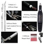 3D Print Finishing Tools Kit with Soldering Iron