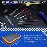 24-Piece 3D Printer Tool Kit for Easy Maintenance