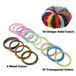 MIKA3D 32 Color PLA Filament 320 Feet Pack