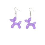 Kawaii Balloon Dog Earrings for Fun Jewelry