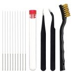 3D Printer Nozzle Cleaning Kit - 13 Essential Tools