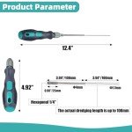 3D Printer Nozzle Cleaning Tool with Removable Needle