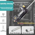 3D Printer Nozzle Cleaning Tool with Removable Needle