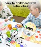 Retro Label Maker with Waterproof 3D Embossing Tapes