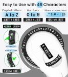 Retro Label Maker with Waterproof 3D Embossing Tapes