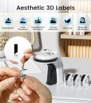 Retro Label Maker with Waterproof 3D Embossing Tapes