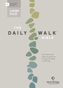 Large Print Daily Walk Bible - Filament Enabled