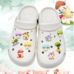 Mushroom Shoe Charms - Fun Resin Accessories