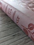 NLT Premium Thinline Bible with Filament (Dusty Pink)