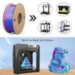 3Dgenius Silk PLA Filament - Triple Color 1.75mm