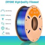Silk Tri-Color 3D Printer PLA Filament 250g