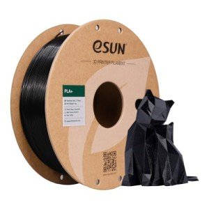 eSUN PLA+ 1.75mm 3D Printer Filament - Black