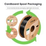 eSUN PLA+ 1.75mm 3D Printer Filament - Black