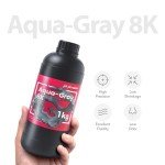 Phrozen Aqua-Gray 8K Resin for 3D Printing