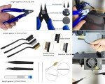 70-Piece 3D Printer Accessory Kit with Toolbox