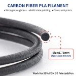 Carbon Fiber PLA Filament 1.75mm - 1KG Spool