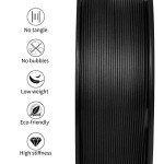 Carbon Fiber PLA Filament 1.75mm - 1KG Spool