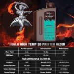 SUNLU High Temp Fast Curing 3D Printer Resin 2KG