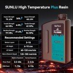 SUNLU High Temp 3D Printer Resin 2KG - Grey