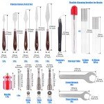 23-Piece 3D Printer Nozzle Cleaning Tool Set