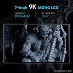 ELEGOO Mars 4 9K Monochrome UV Resin Printer