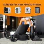 Carbon Fiber Nylon Filament 1.75mm 1kg for 3D Printing