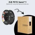 Comgrow PETG 1.75mm 3D Printer Filament - Black