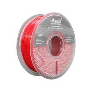 Likesilk 1.75mm ABS 3D Printer Filament - Red