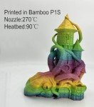 Stronghero3D Rainbow ABS Filament 1.75mm, 1kg
