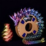 Tri-Color Silk PLA 3D Printer Filament 1.75mm