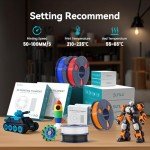 SUNLU 3D Printer Filament Mini Pack - 8 Colors