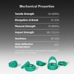 Magforms Castable 3D Printer Resin – 1kg Green