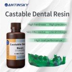 Antinsky Green Castable Dental Resin, 0.5kg