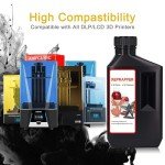 Flexible Tough 3D Printer Resin - Black 1000g
