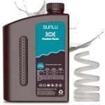 SUNLU 2KG Flexible 3D Printer Resin - Gray