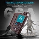 SUNLU 2KG Flexible 3D Printer Resin - Gray