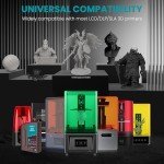 SUNLU 2KG Flexible 3D Printer Resin - Gray