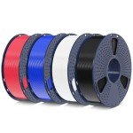 4KG SUNLU PETG Filament Bundle, 4 Colors