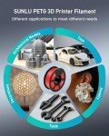 4KG SUNLU PETG Filament Bundle, 4 Colors