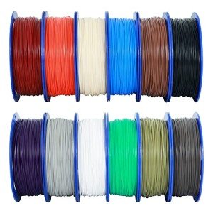12-Spool 1.75mm ABS Filament Bundle with Stick