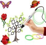 ABS 1.75mm 3D Printer Filament Pack - 20 Colors